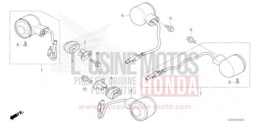 CLIGNOTANT ST125AP de 2023